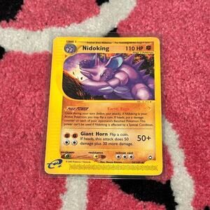 Nidoking #24 – Pokémon Aquapolis e-Reader – As Pictured